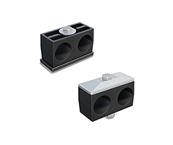 DCK-D-Tube clamps kit for twin series DIN 3015-3